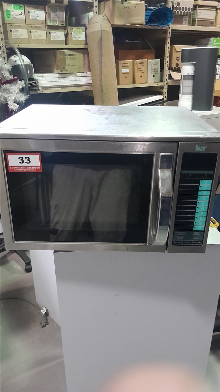 Commercial Microwave Oven Bonn CM-2000TE ( Collect From Port Lincoln Campus)