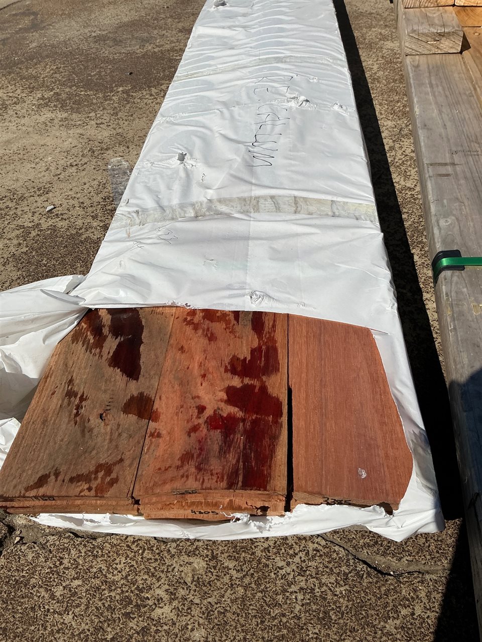 130 x 19, Sydney Blue Gum, Tongue & Groove Flooring, Mixed Lengths, 23.685 Lin Metres Total PK# GW640978