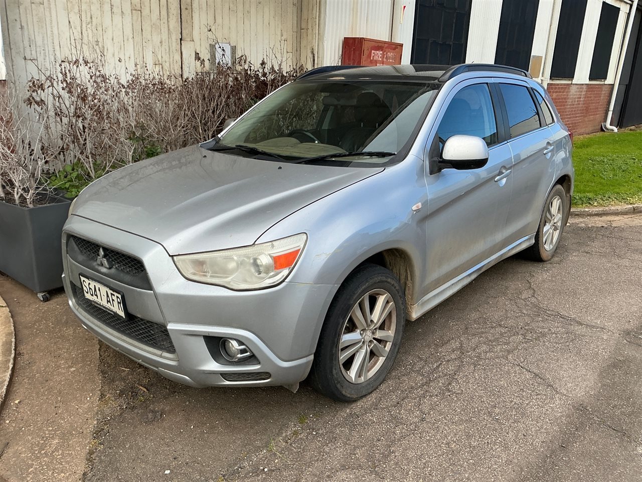Mitsubishi ASX Aspire SUV -DI-D Year 2010 - 4 Cylinder Diesel - 6 speed Manual - 326,066 kilometres Showing Registration Number S641-AFR (Expired) _ Sold as is -
