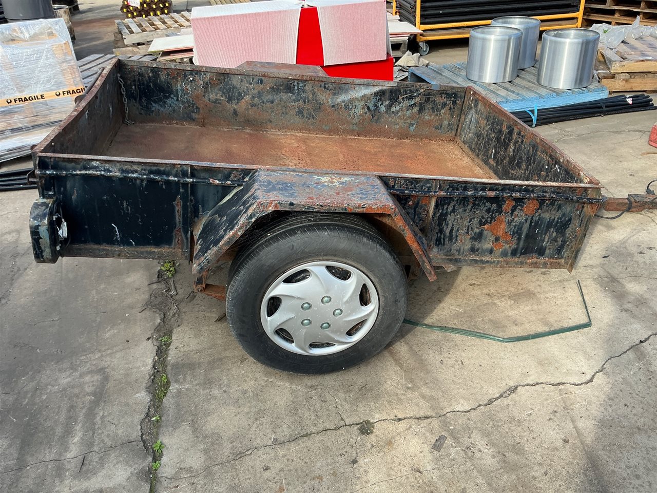 Trailer -6 x4  50 mm Tow - Sold Unregistrered No Plates - May Suit Offroad Use -