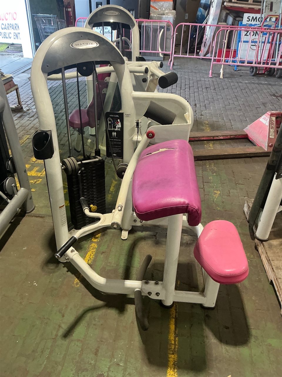 Matrix Arm Curl - Pin Loaded Commercial Strength Machine