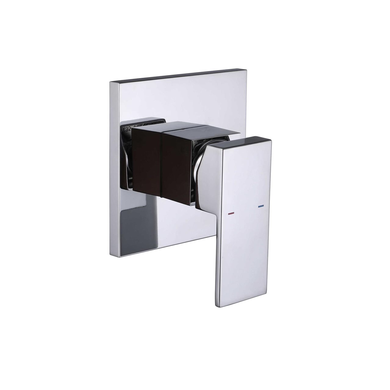 Chrome Single-Function Shower Mixer