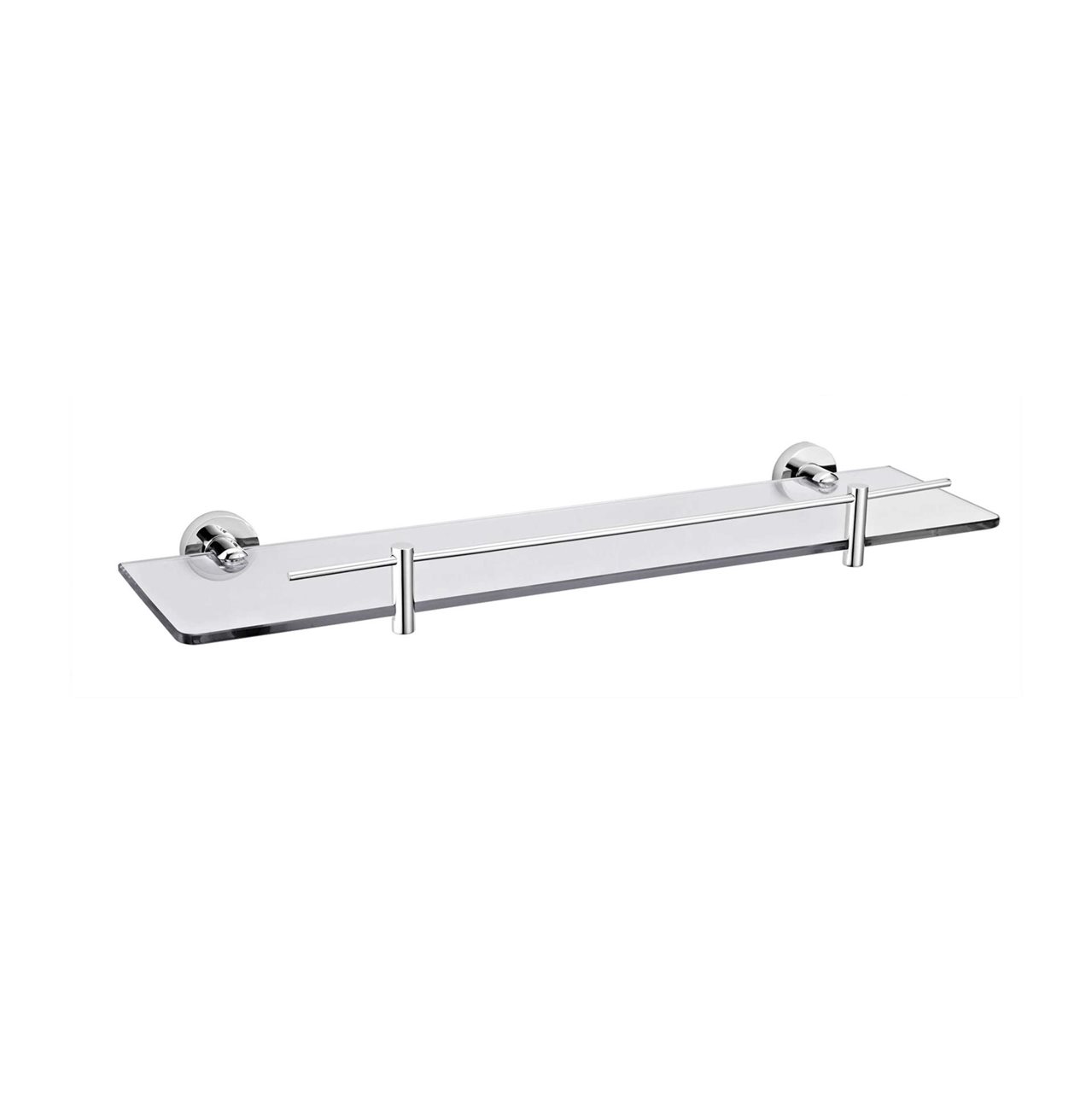 Chrome Glass Shelf 500mm