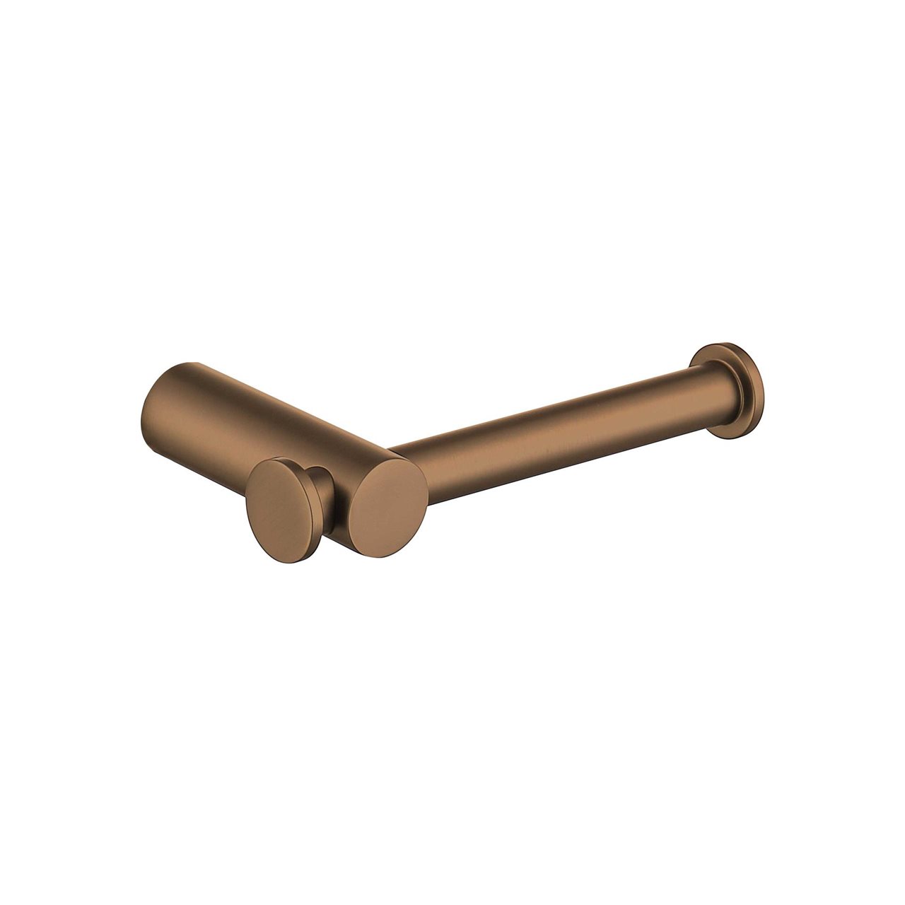 Brushed Rose Gold Toilet Roll Holder