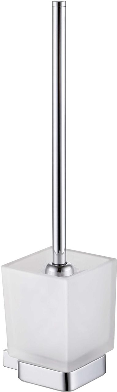 Chrome Toilet Brush Holder Brass Construction