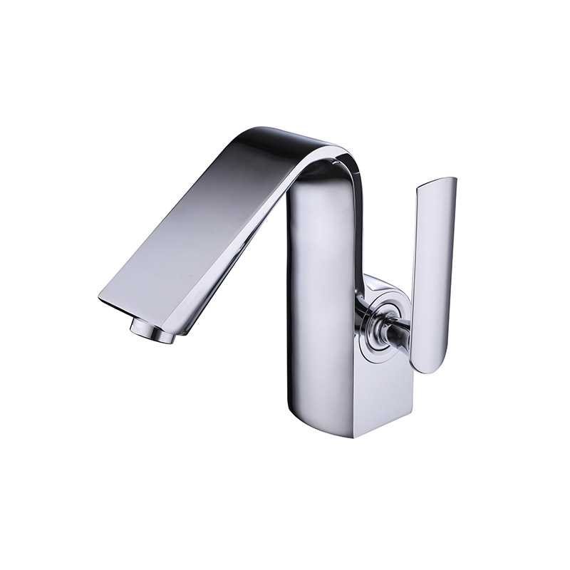 Chrome Single-Lever Basin Mixer Tap Thumbnail