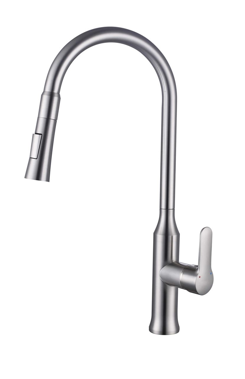 Brushed Nickel Kitchen Mixer