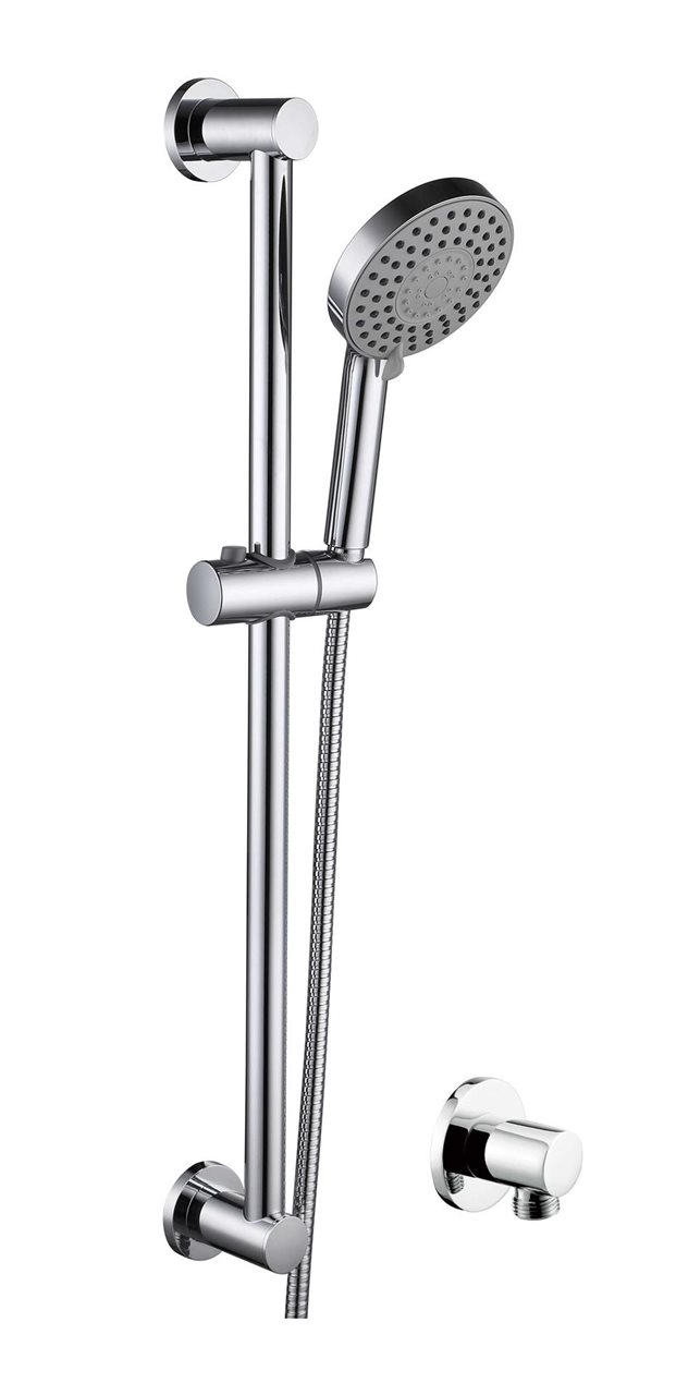 Chrome Sliding Shower Set