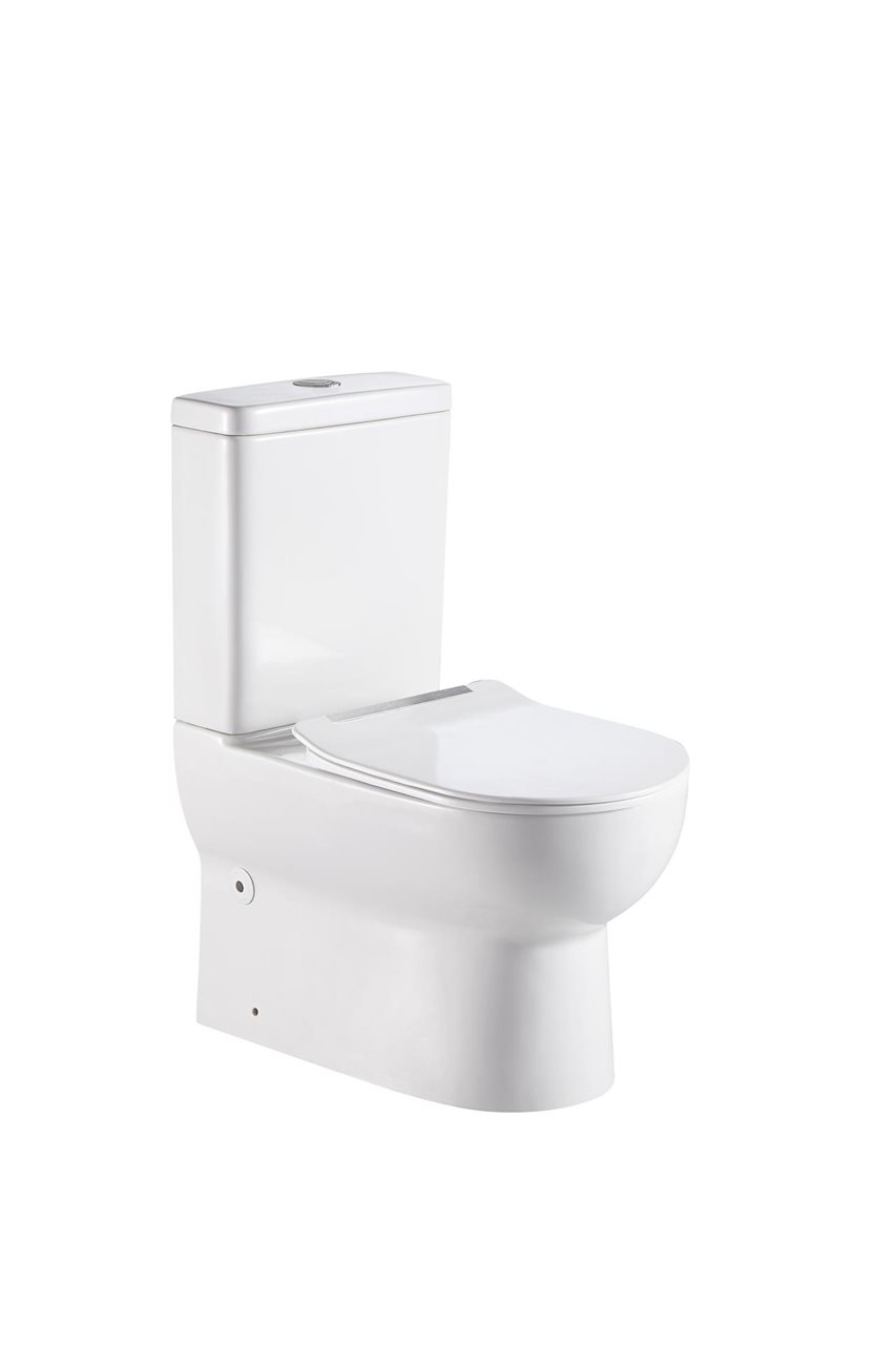 Familia Toilet Suite, 360 Degree Flushing Action, Geberit Mechanism