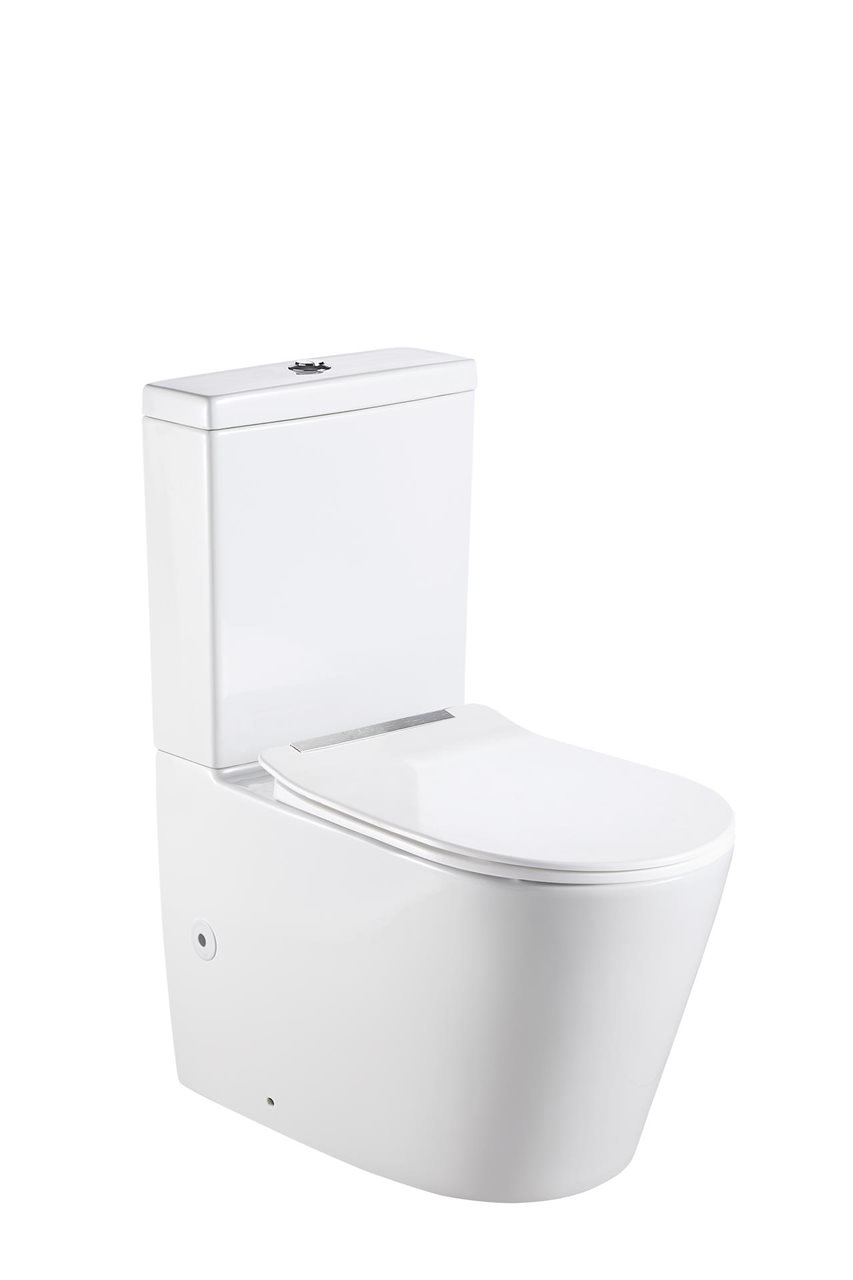 Optima Toilet Suite, Modern Rimless Flush Design Geberit