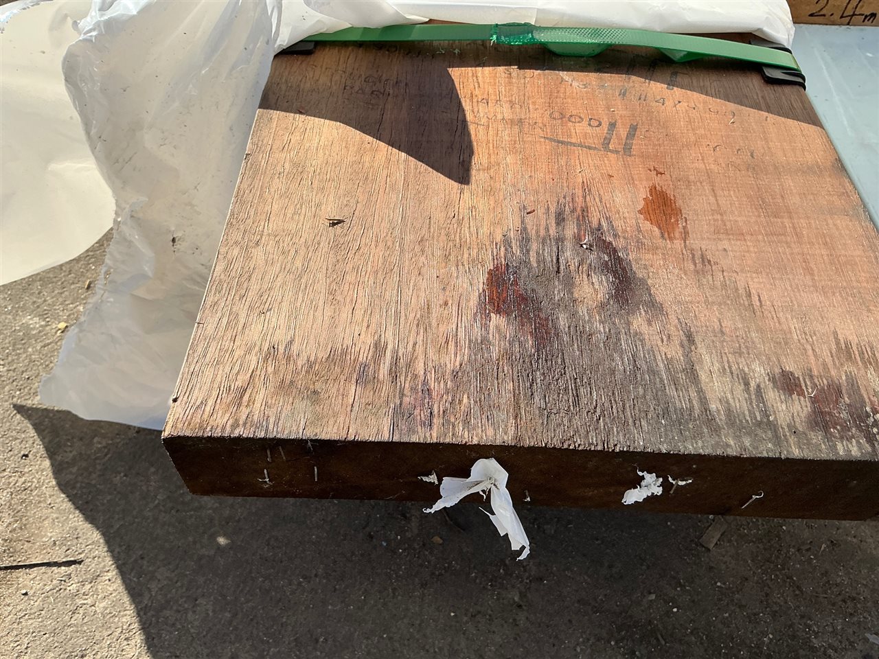 290 x 45, Spotted Gum, F27, Mixed Lengths, 9.7 Lin Metres Total PK# GW641041