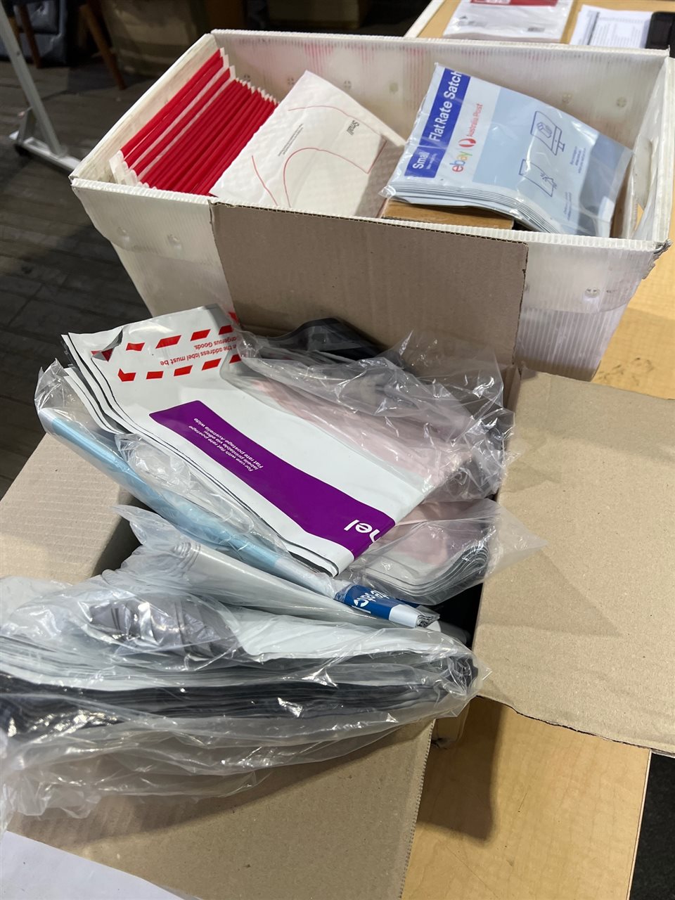 Australia Post, Postal Bags & Boxes