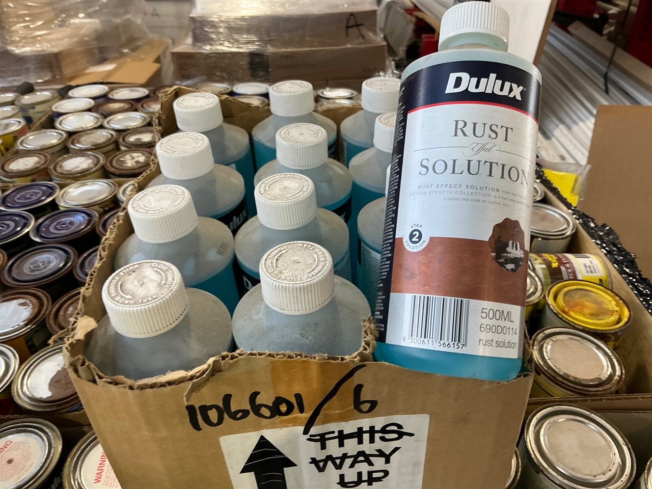 Rust Effect Solution - Quantity of 12 @ 500 Ml