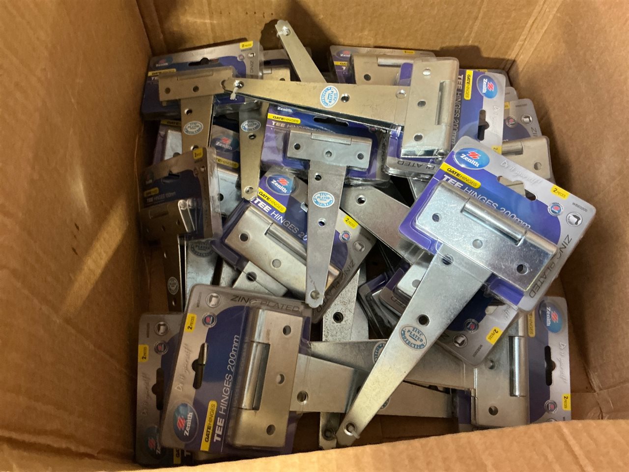 Quantity of T Gate Hinges - Asstd. Sizes