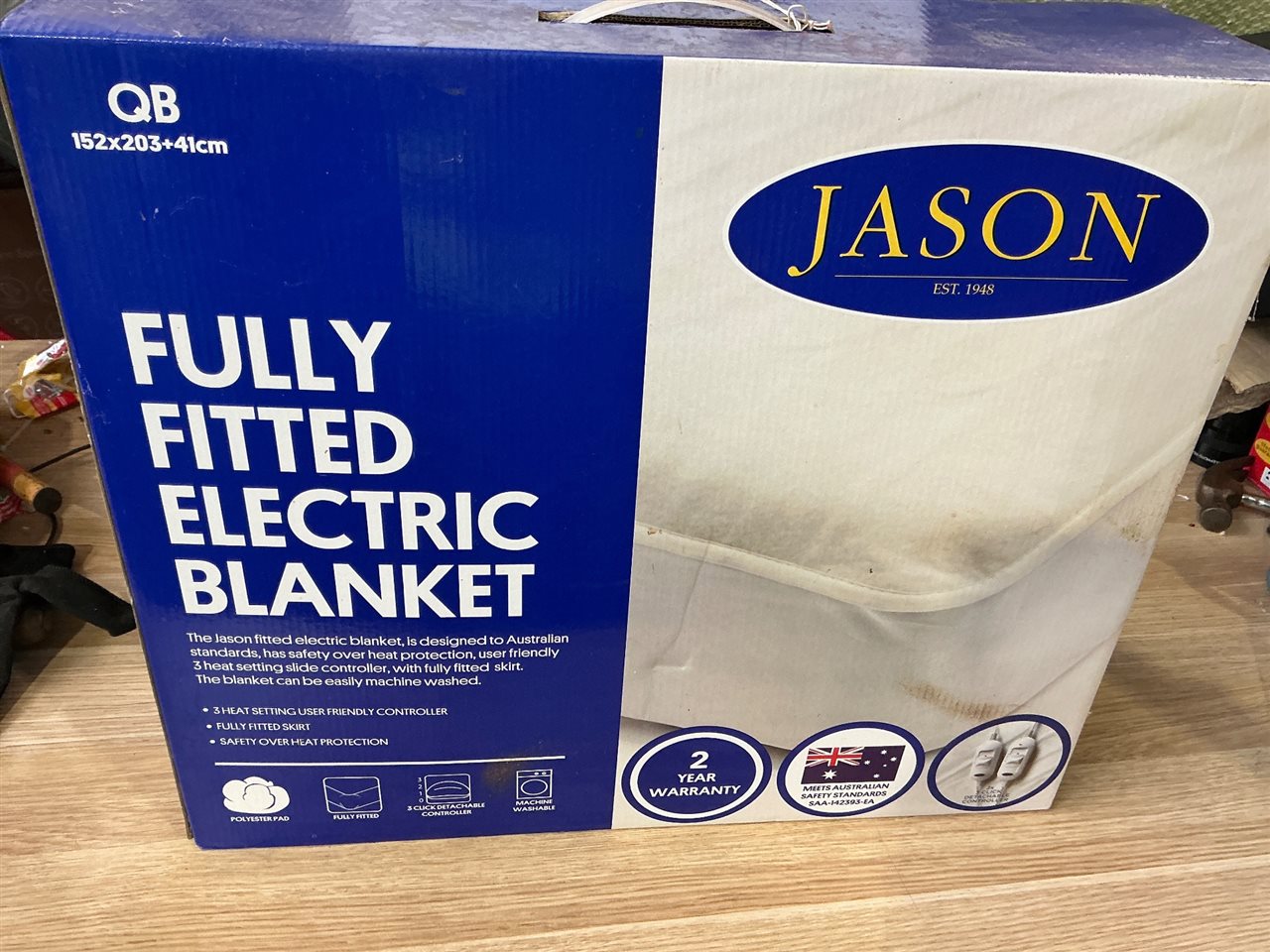 Fully Fitted Electric Blanket Queen Size