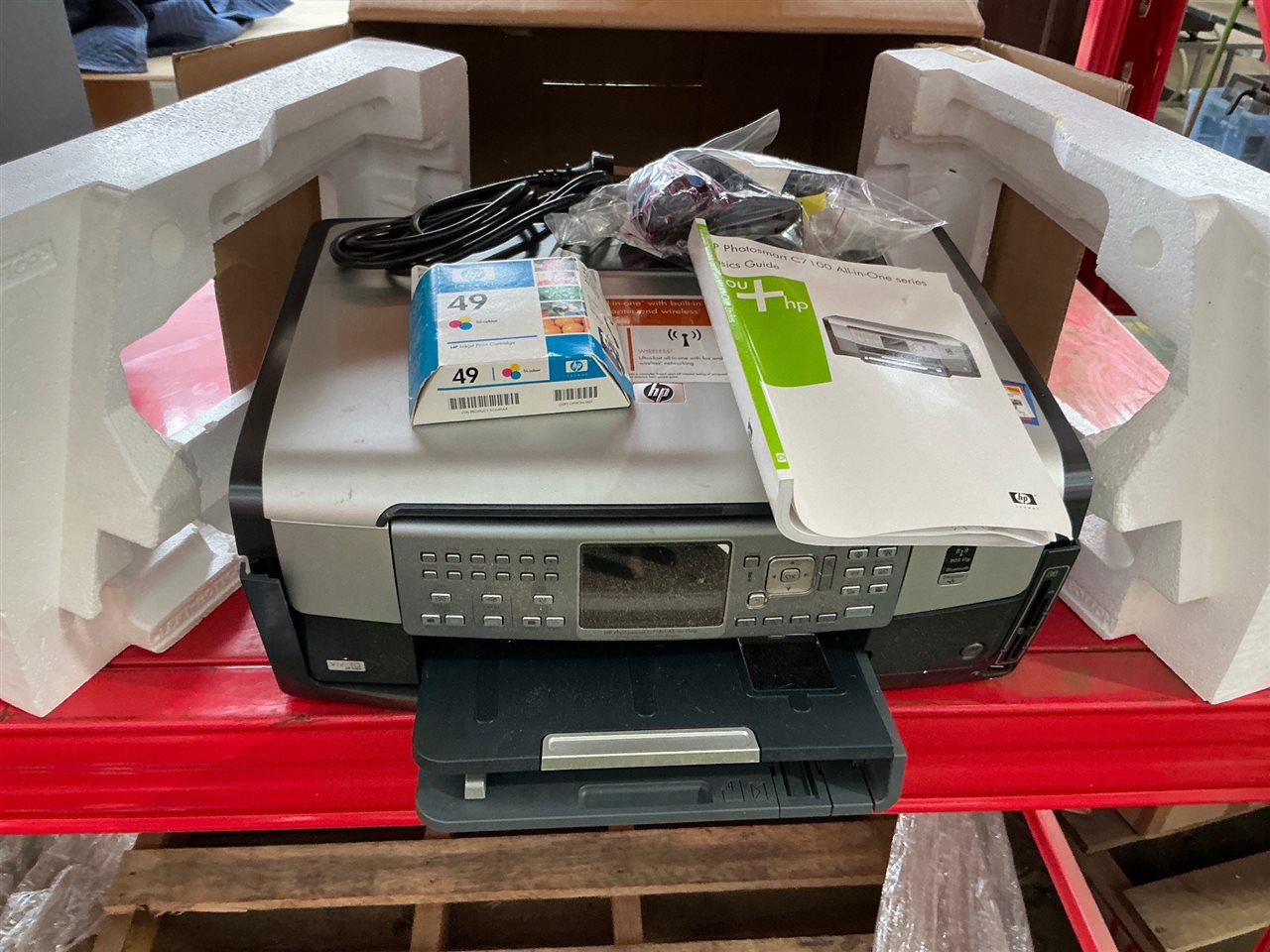 HP Photosmart All In One Printer Model C7 100
