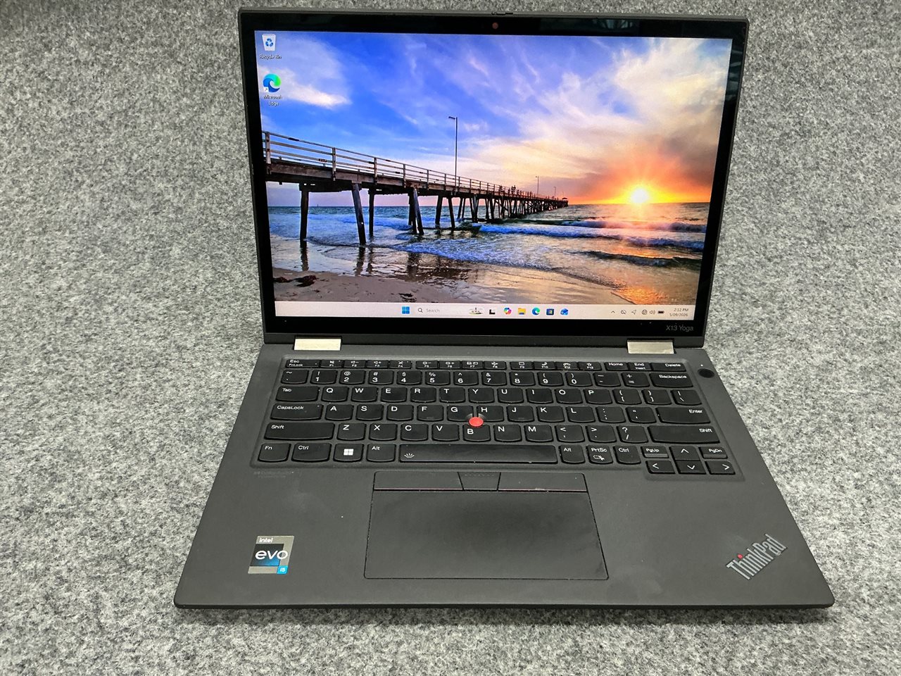 LENOVO 21AW0026AU ThinkPad X13 Yoga Gen 3 - Intel Core i5-1235U, 16 GB RAM, 512GB NVMe SSD with Adapter