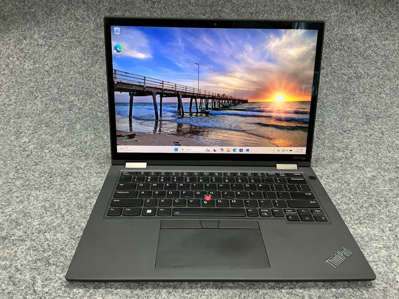 LENOVO 21AW0026AU ThinkPad X13 Yoga Gen 3 - Intel Core i5-1235U, 16 GB RAM, 512GB NVMe SSD with Adapter
