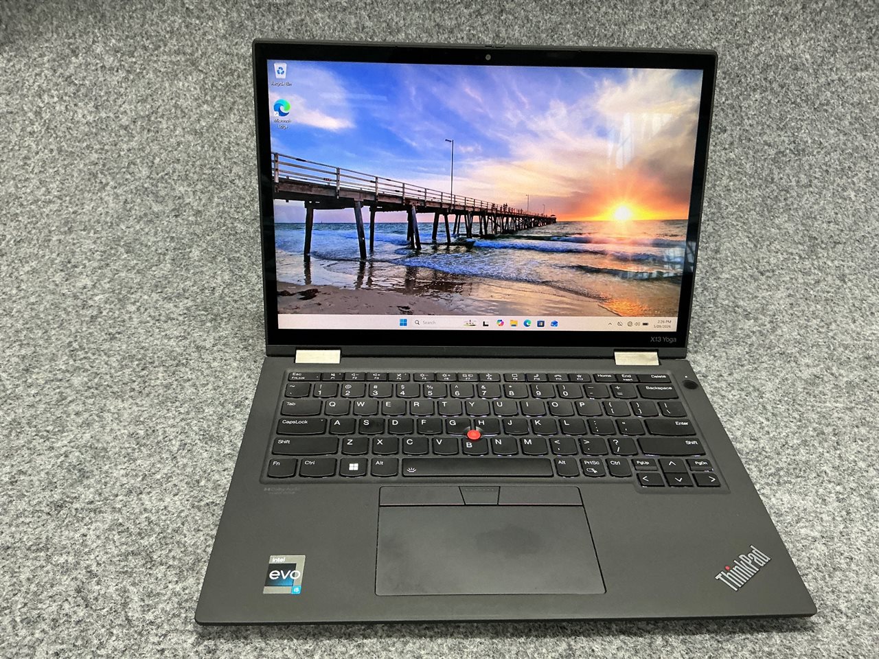 LENOVO 21AW0026AU ThinkPad X13 Yoga Gen 3 - Intel Core i5-1235U, 16 GB RAM, 512GB NVMe SSD with Adapter