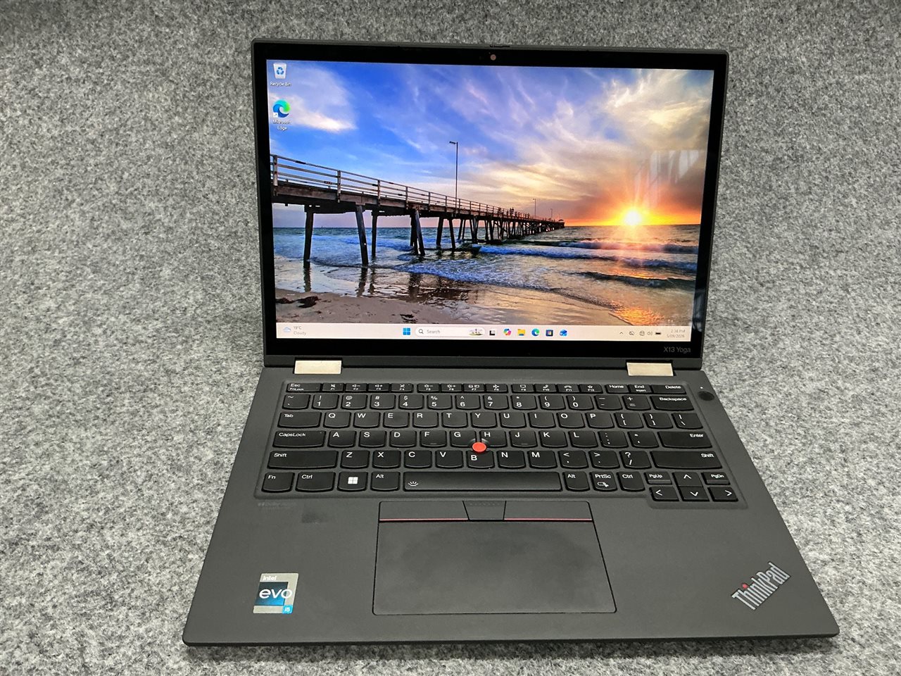 LENOVO 21AW0026AU ThinkPad X13 Yoga Gen 3 - Intel Core i5-1235U, 16 GB RAM, 512GB NVMe SSD with Adapter