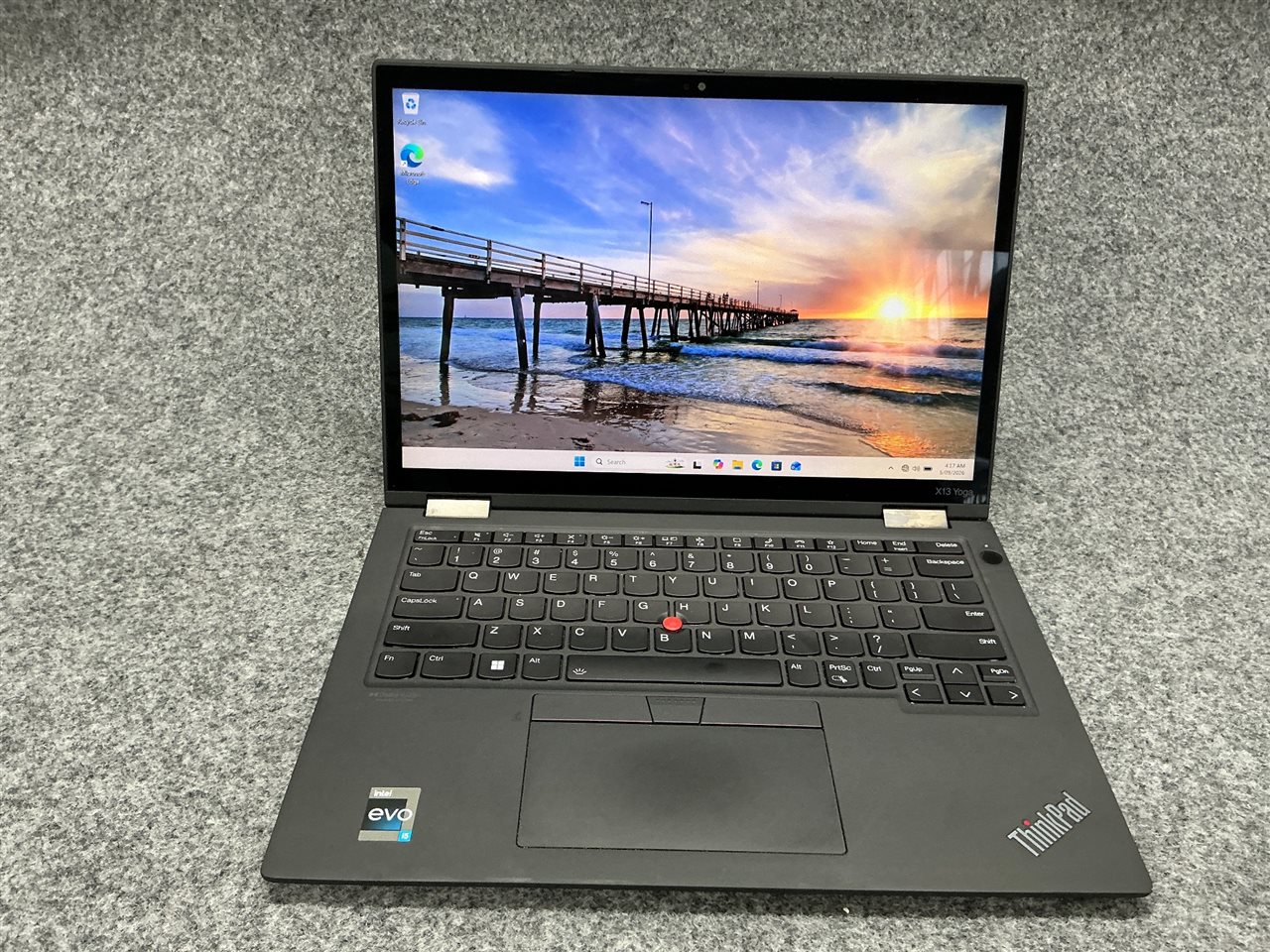 LENOVO 21AW0026AU ThinkPad X13 Yoga Gen 3 - Intel Core i5-1235U, 16 GB RAM, 512GB NVMe SSD with Adapter