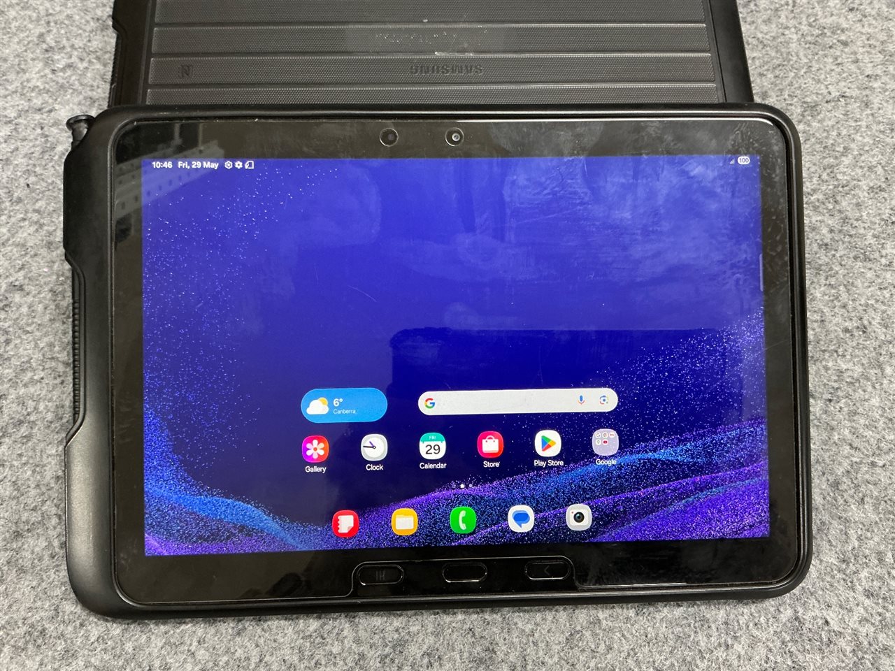 Tablet, Samsung Galaxy Tab Active4 Pro 5G, 128 GB, Black, Appears to Function
