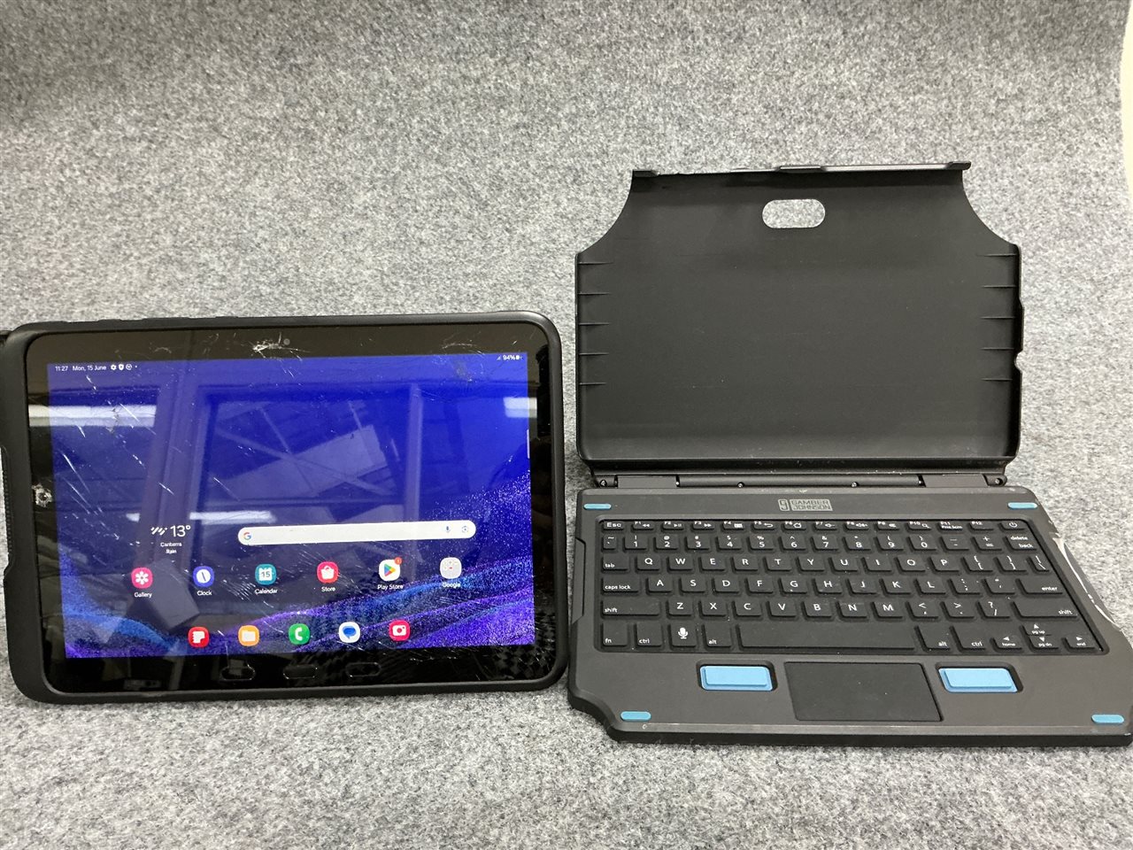 Tablet, Samsung Galaxy Tab Active4 Pro 5G, 128 GB, Black, Appears to Function