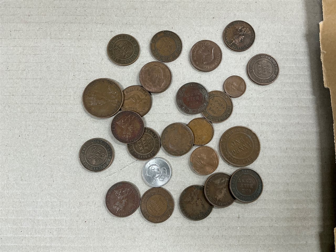 Pennies and Half Pennies