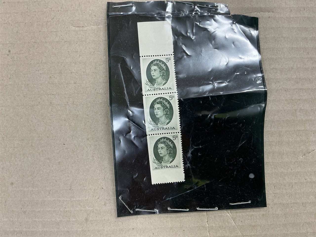 Australian Pre Decimal A Stamps x 3 - 5d