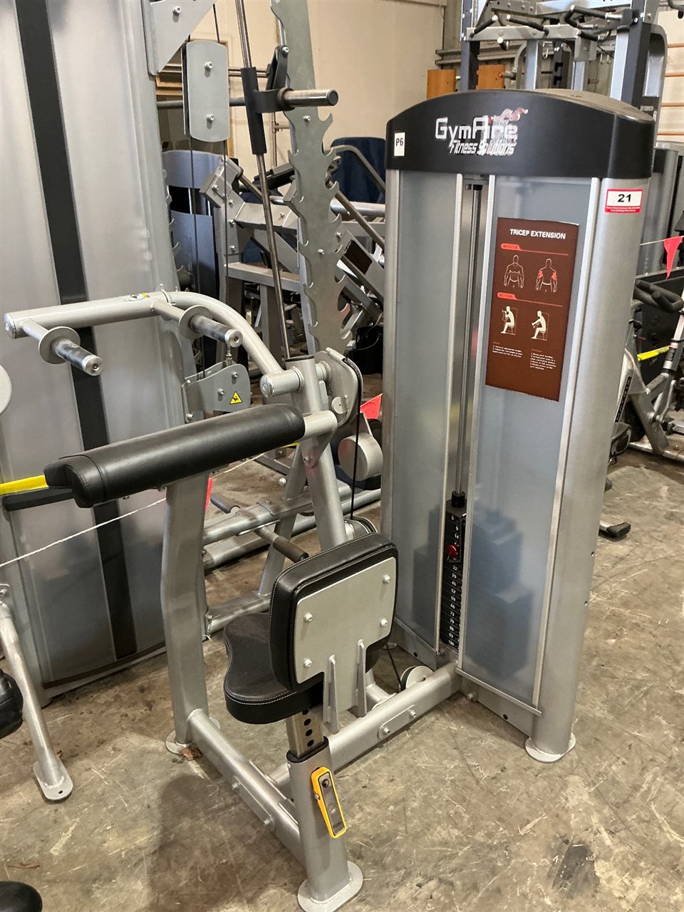 GymFire Fitness Solutions Seated Tricep Extension