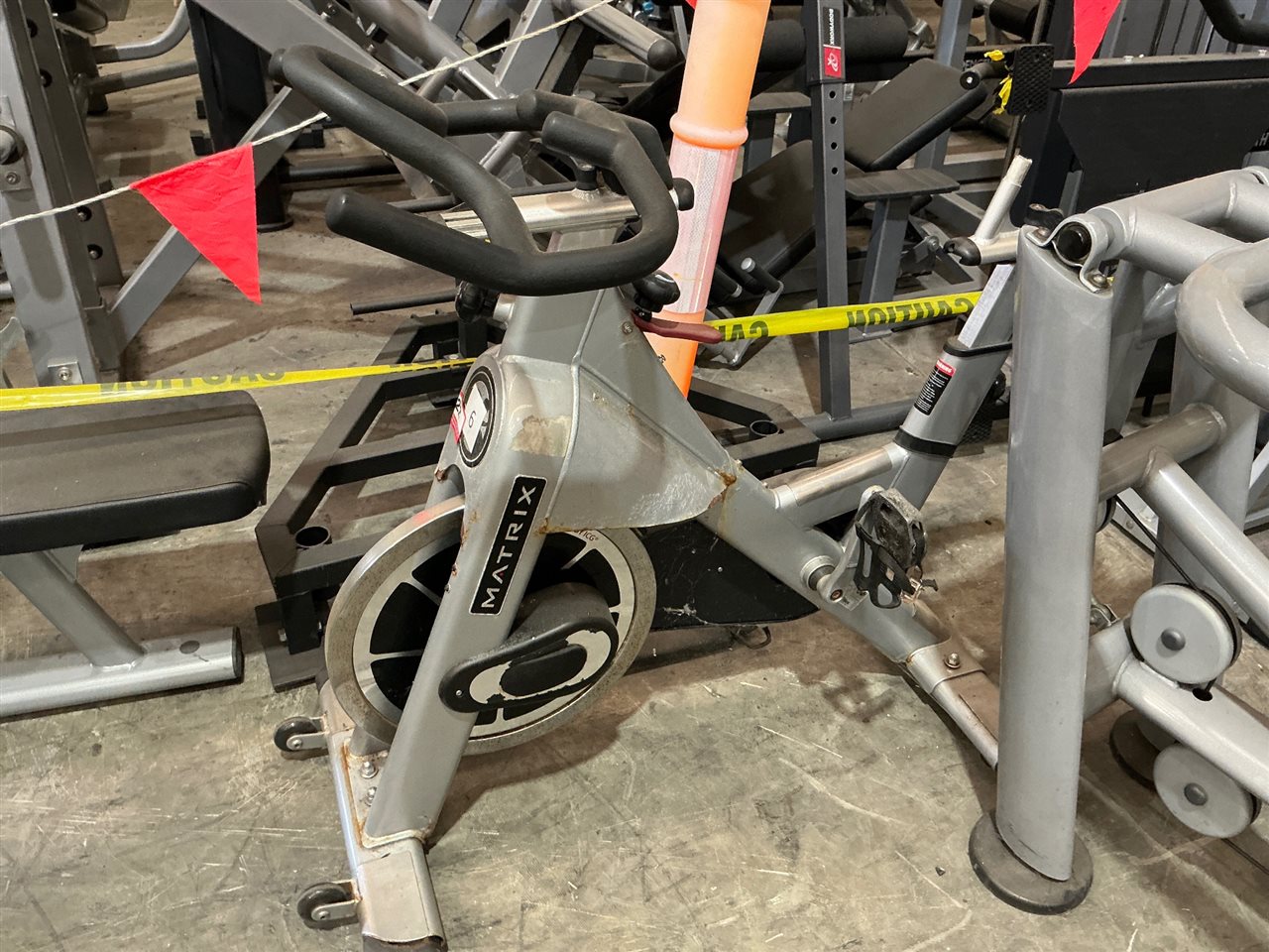 Matrix ICG Indoor Cycle, Saddle Missing, Surface Rust to Frame