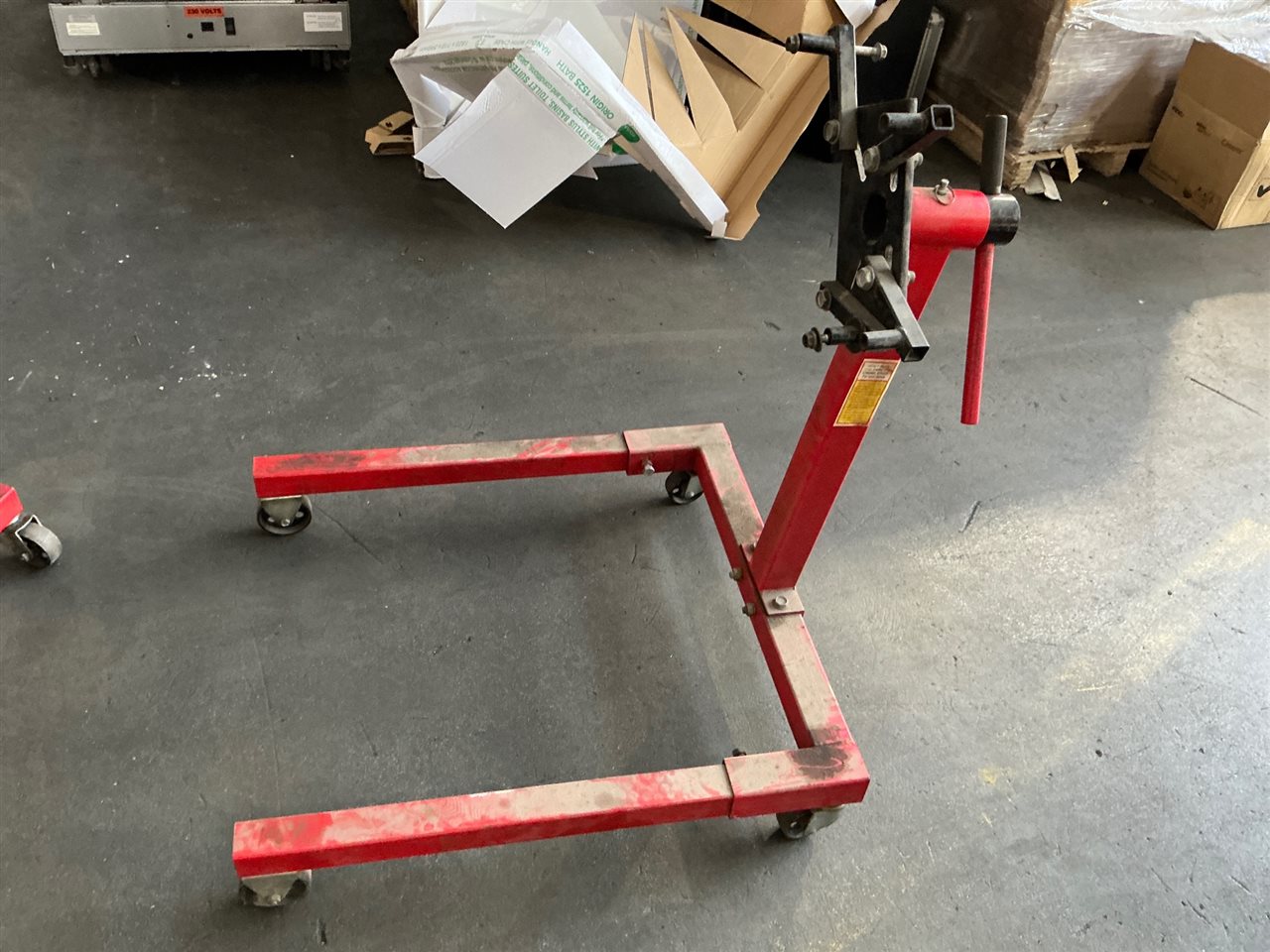 Engine Stand - 1250 kg. Capacity