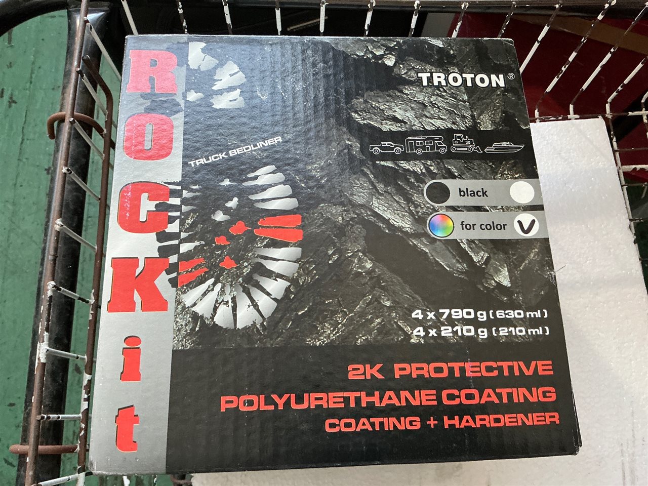 Polyurethane 2K Protective Coating and Harder