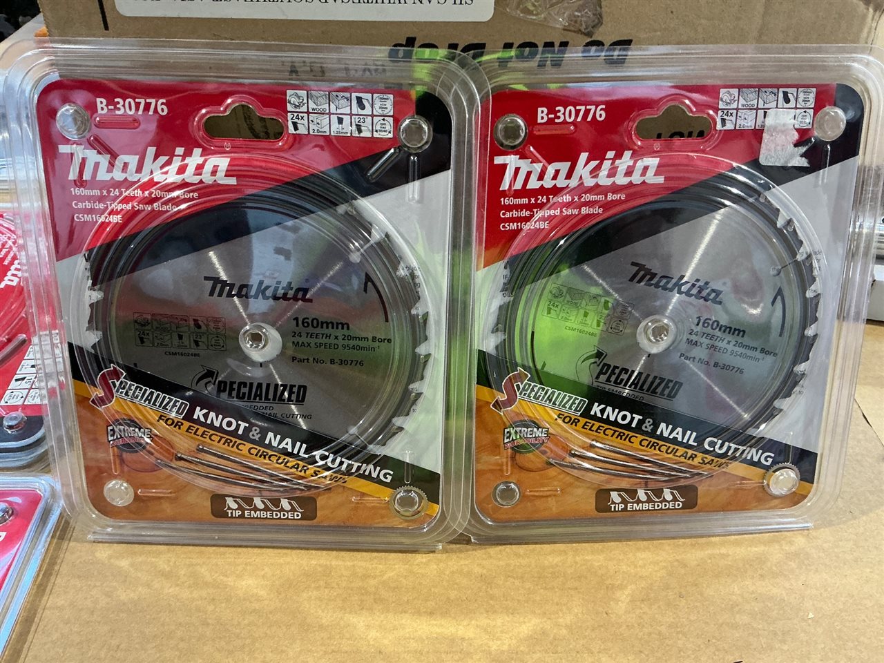 MAKITA Timber Circular Saw Blades  -160 mm - Quantity of 2