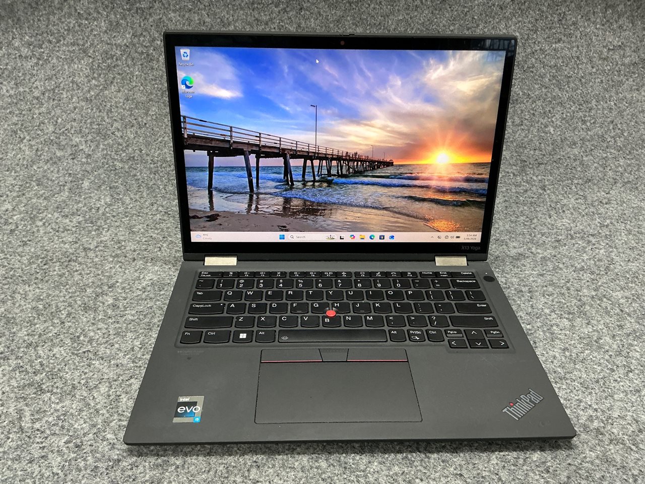 LENOVO 21AW0026AU ThinkPad X13 Yoga Gen 3 - Intel Core i5-1235U, 16 GB RAM, 512GB NVMe SSD with Adapter
