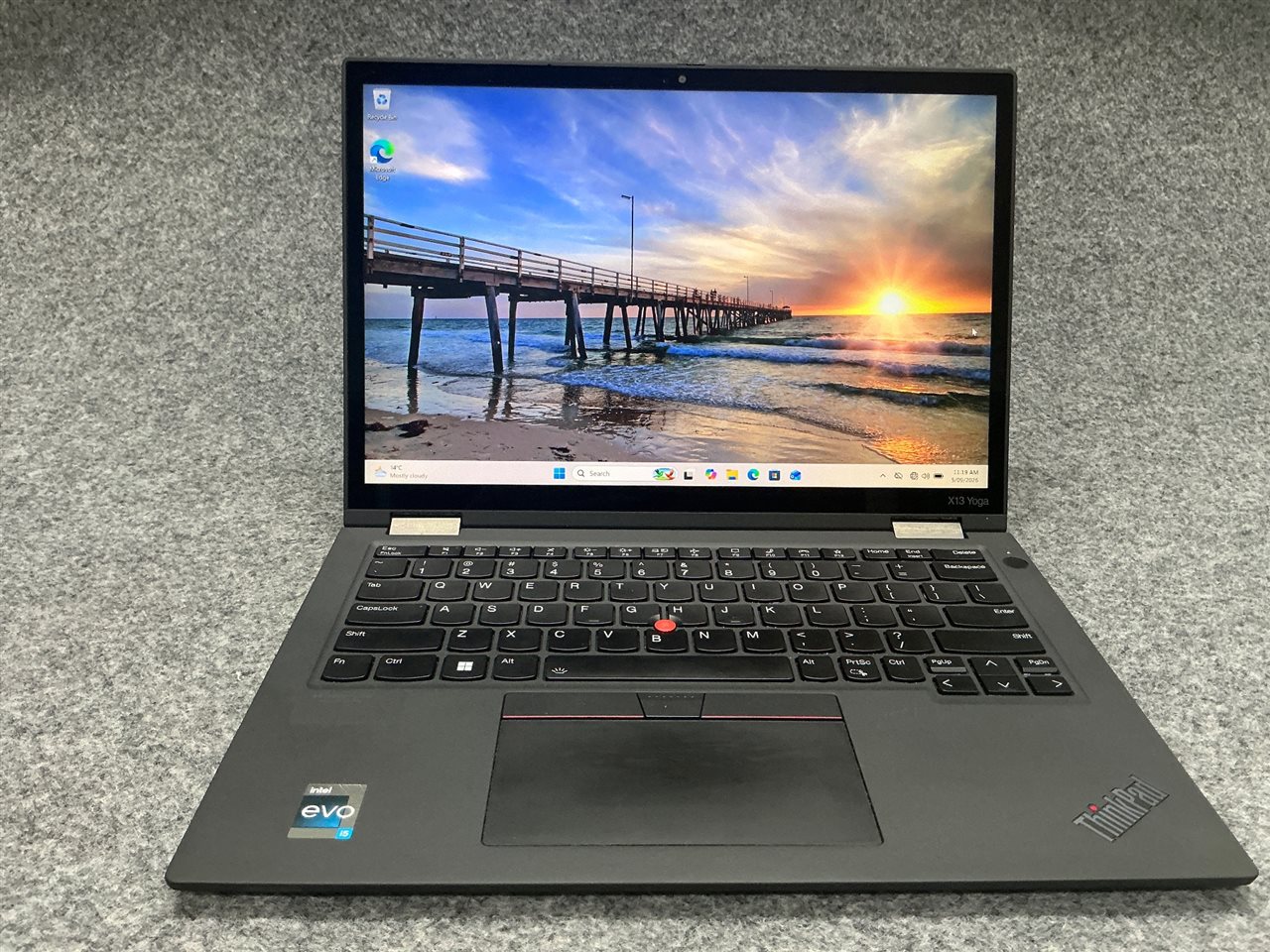 LENOVO 21AW0026AU ThinkPad X13 Yoga Gen 3 - Intel Core i5-1235U, 16 GB RAM, 512GB NVMe SSD with Adapter