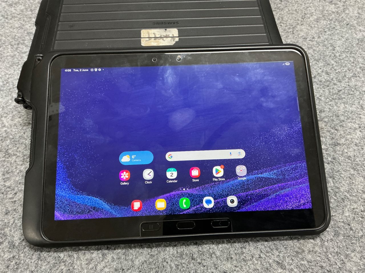 Tablet, Samsung Galaxy Tab Active4 Pro 5G, 128 GB, Black, Appears to Function