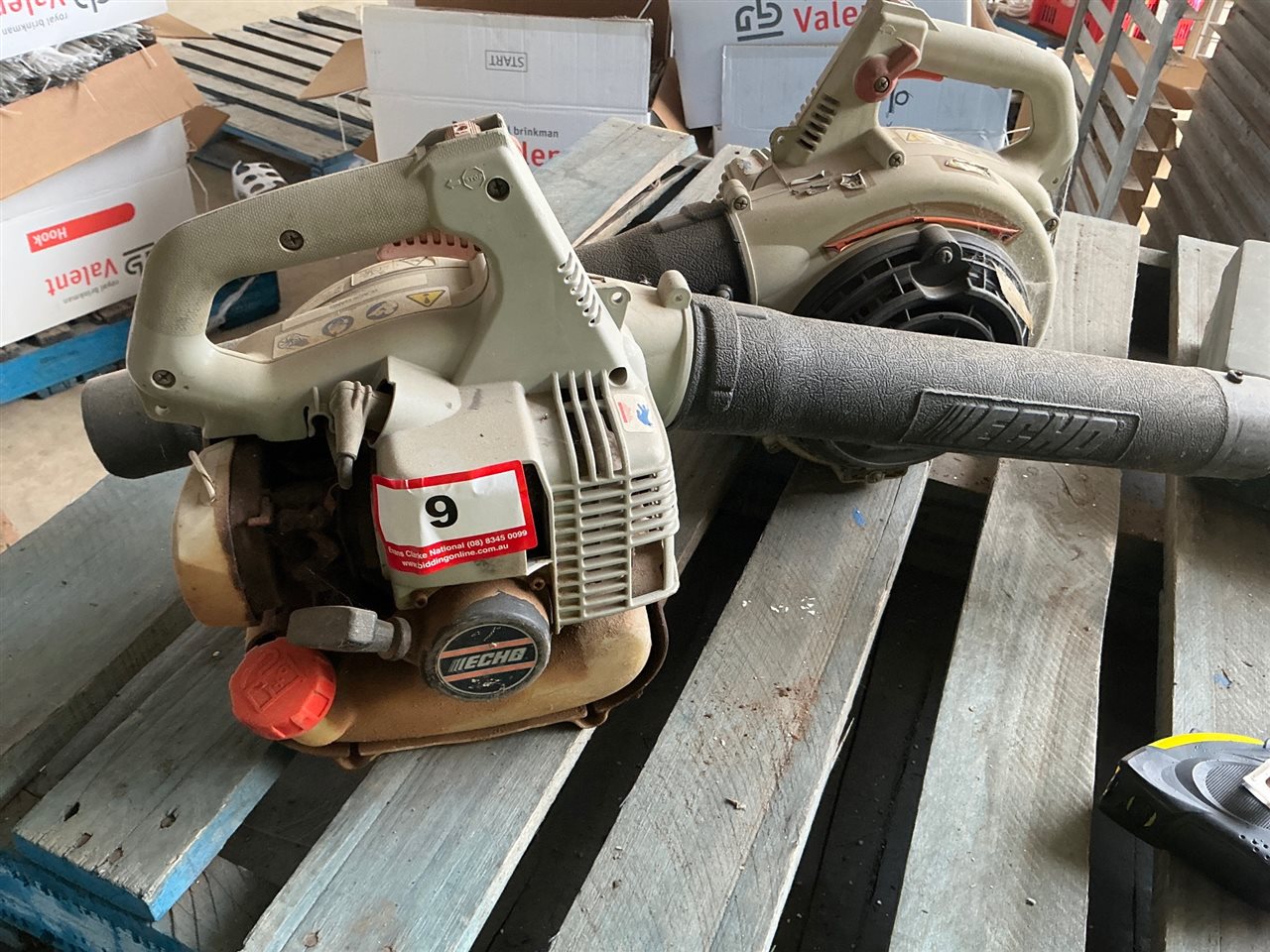 Echo Garden Blowers - Quantity of 2 - Not Tested - Collect From Penfield Gardens )