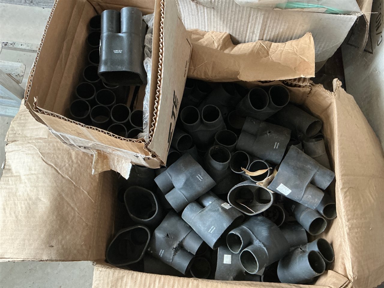 Heat Shrinkable Cable Tubing / Protectors  (Collect From Penfield Gardens )