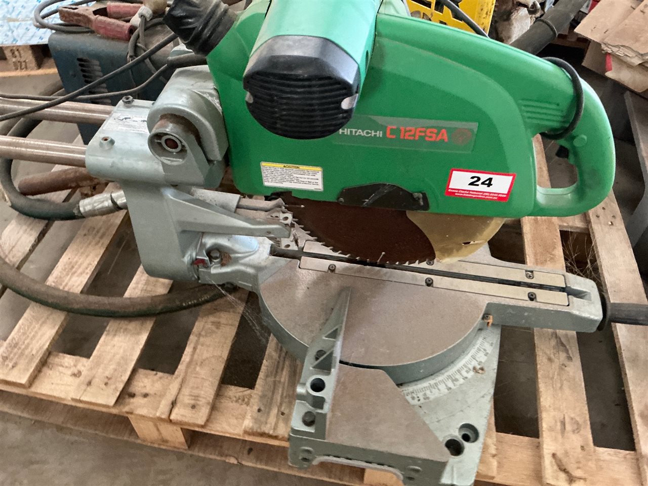 Hitachi Circular Slide Compound Mitre Saw 12 " Blade -- Model  12FSA -( Collect  Penfield Gardens )