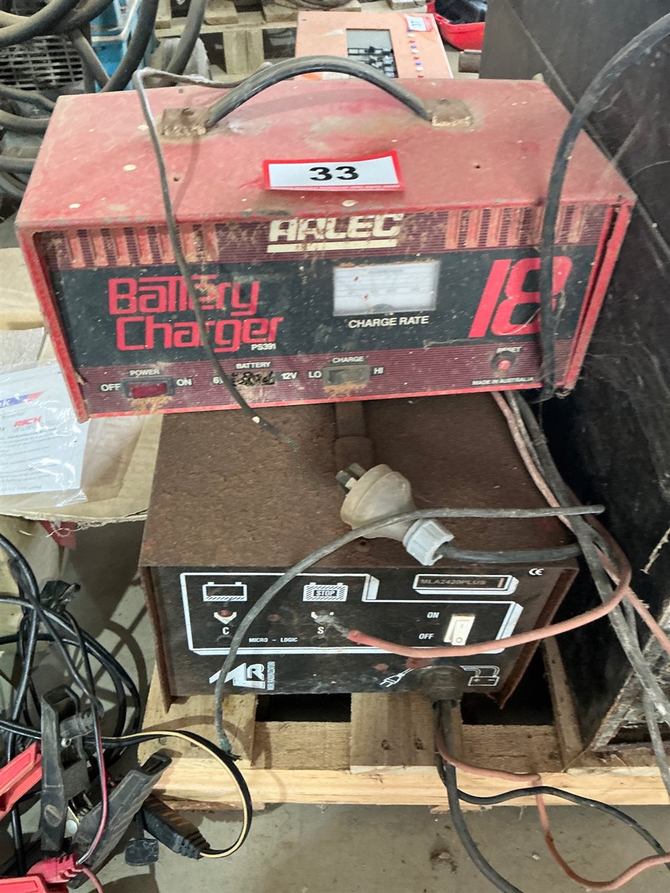 Battery Chargers -6/ 12 Volt - Sold as is ( Collect From Penfield Gardens )