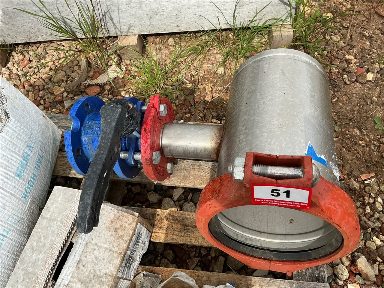 Irrigation Valve  -75 mm / Stainless 200 mm    ( Collect From Penfield Gardens )