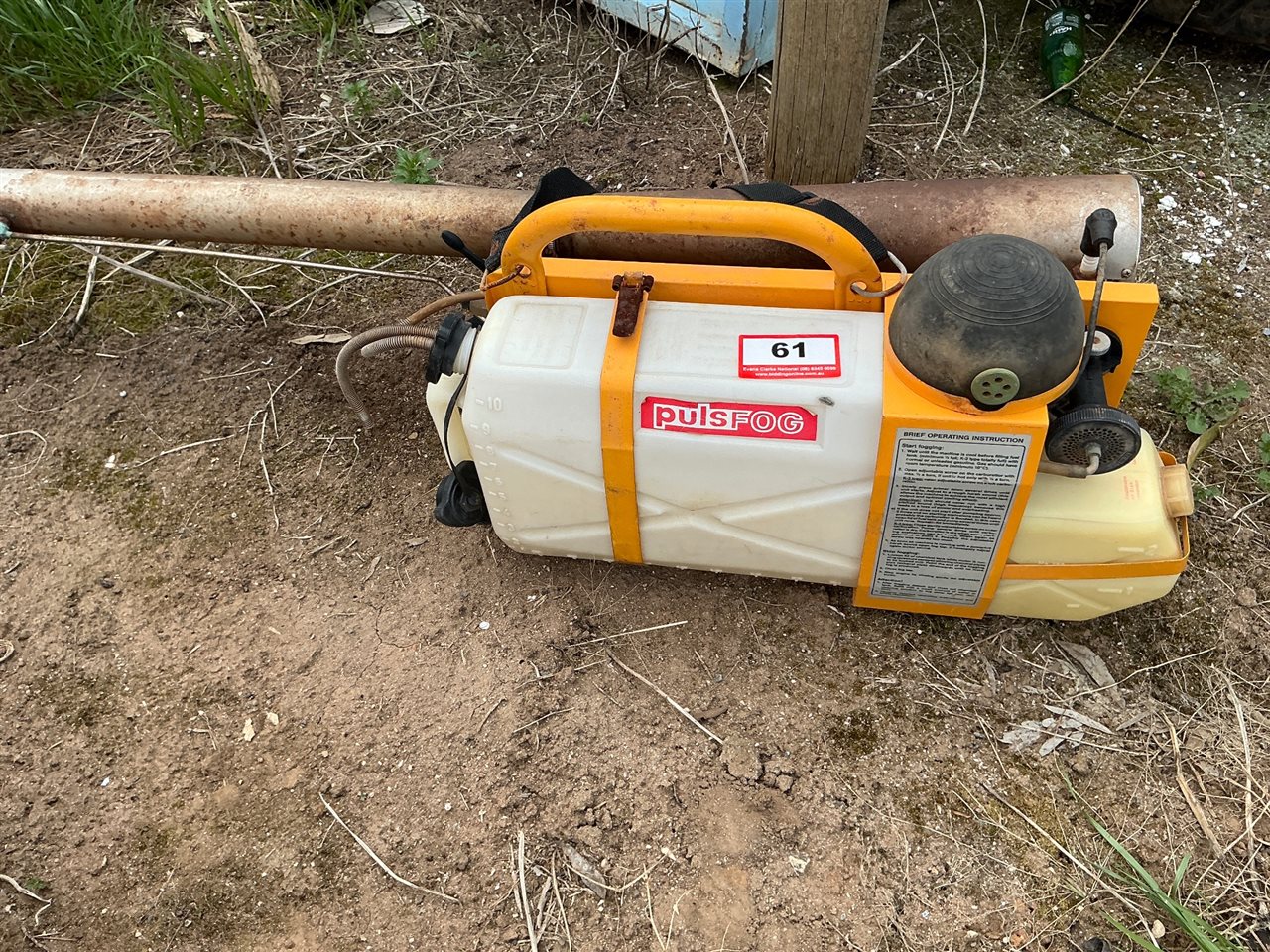 Chemical Fogging Machine - Plus Fog - ODEL k 22 g   ( From Penfield Gardens )