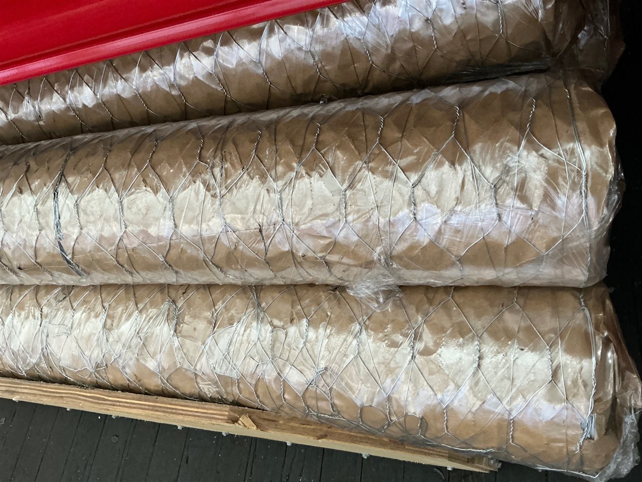 Chicken Wire Netting, Galvanised, 50mm x 50mm, 1800mm x 50m Roll, 1mm Diameter IRP $210