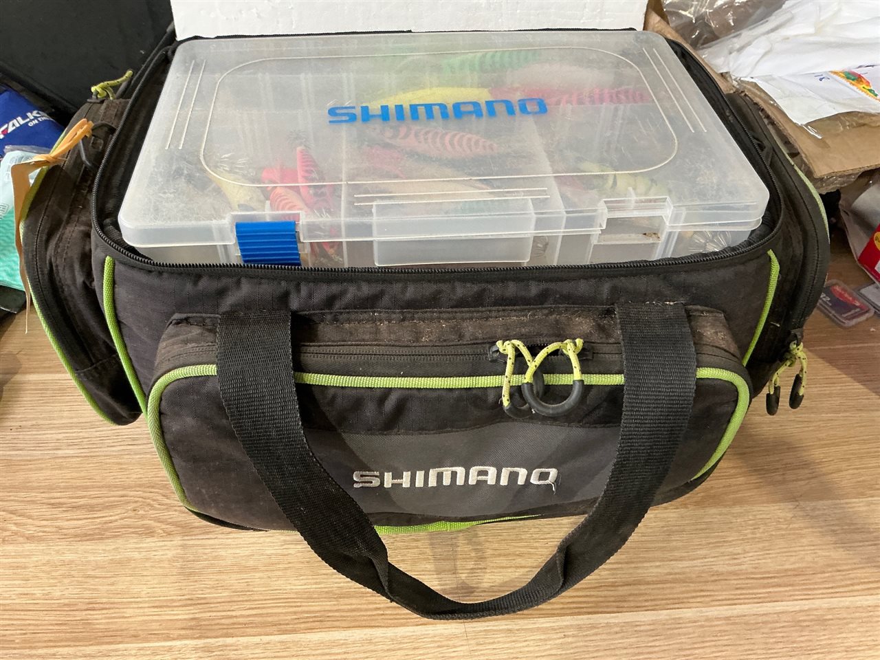 Shimano Tackle Bag with Tackle