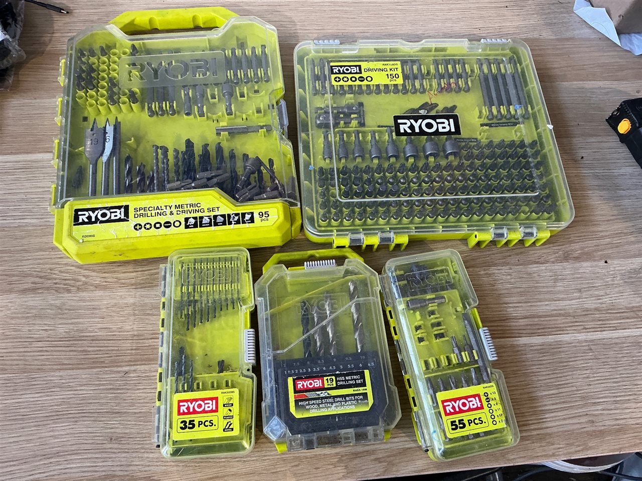 Ryobi  Drill and Driving Bits ,