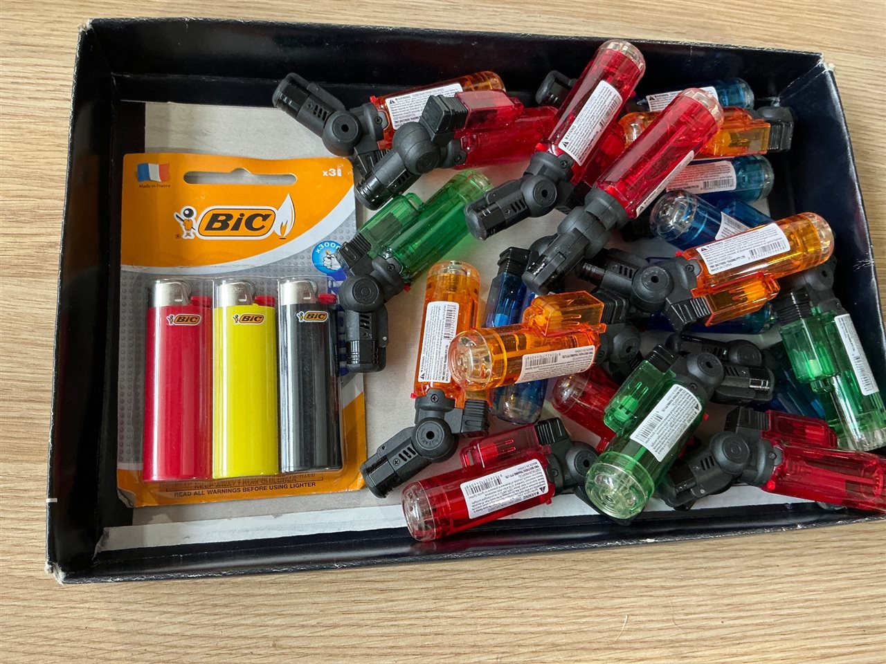 Quantity of Lighters