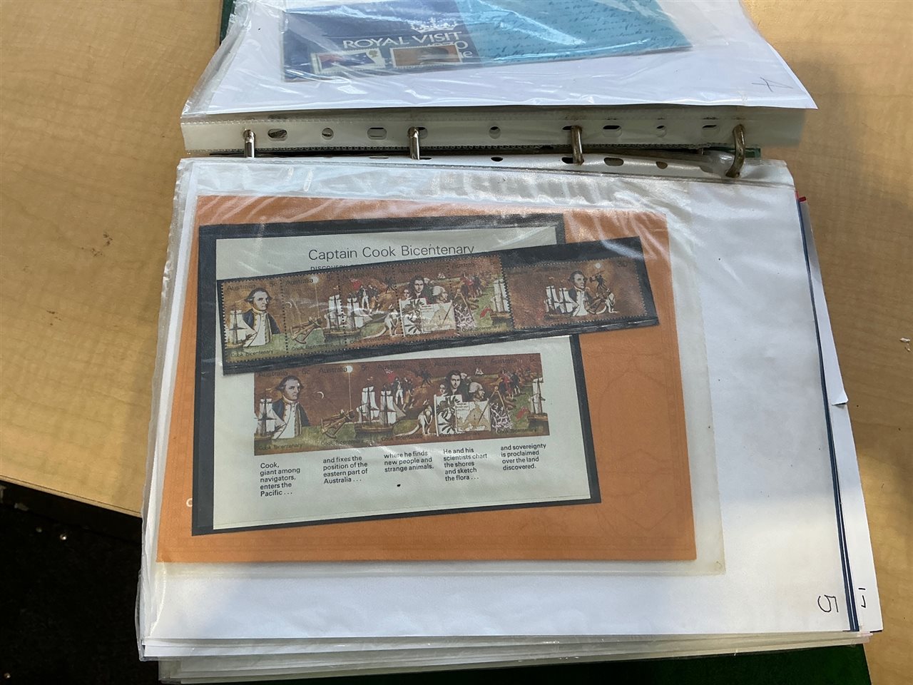 Album of Stamp Packs
