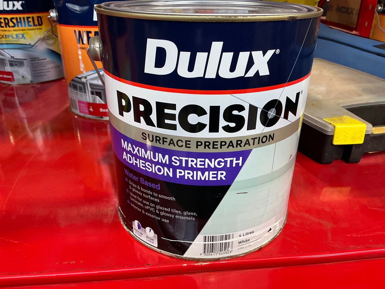 Dulux Precision - Surface Prep - Adhesion Primer -- White  - 4 Litre