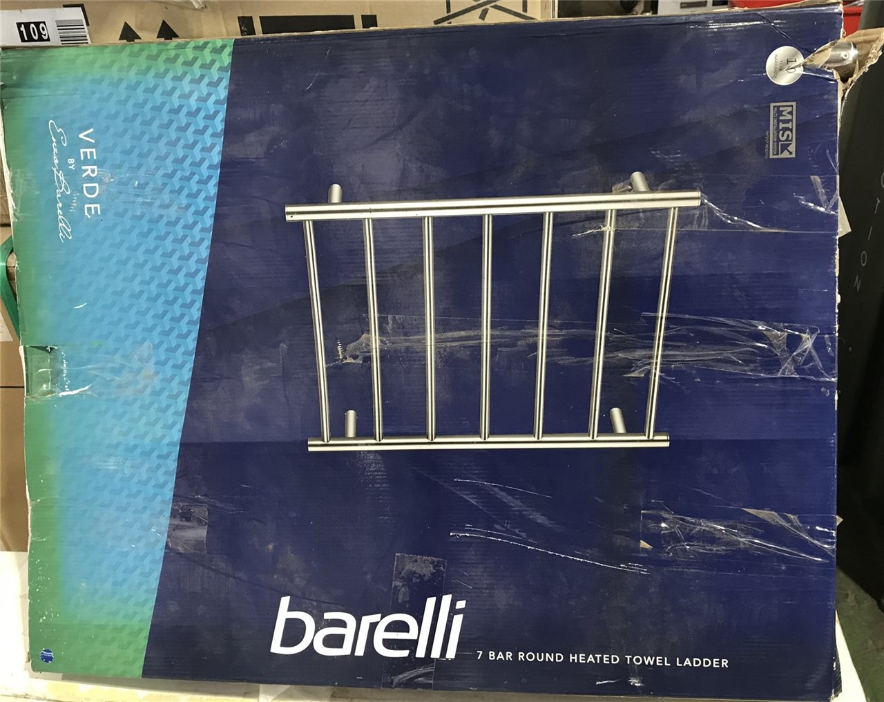 Barelli Electric Towel Warmer, 750mm x580mm x 112mm